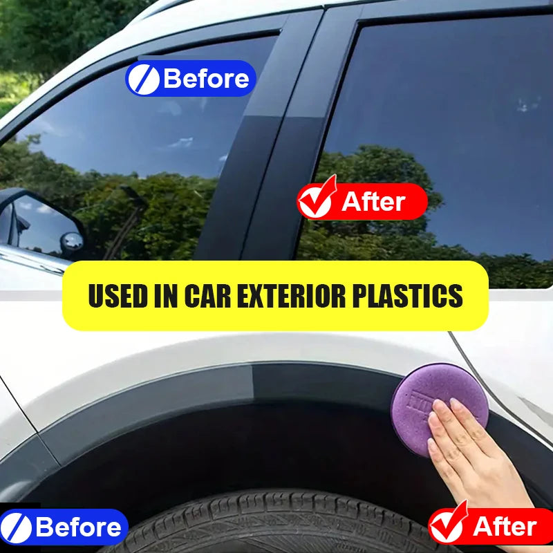 Plastic Restorer Back to Black Gloss Auto Plastic Rubber Exterior Repair Coating Leather Restore Auto Polish Cleaning Products