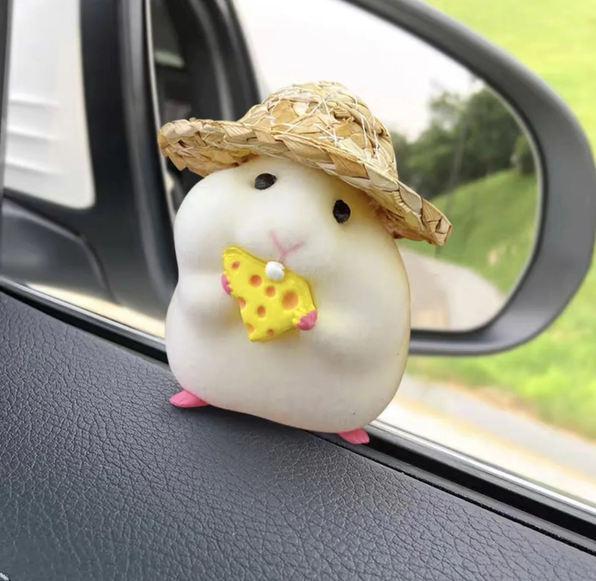 Car Decoration Hamster Car Accessories New Console Cute Doll Car Interior Pendant Car Decoration Cool Car Decoration