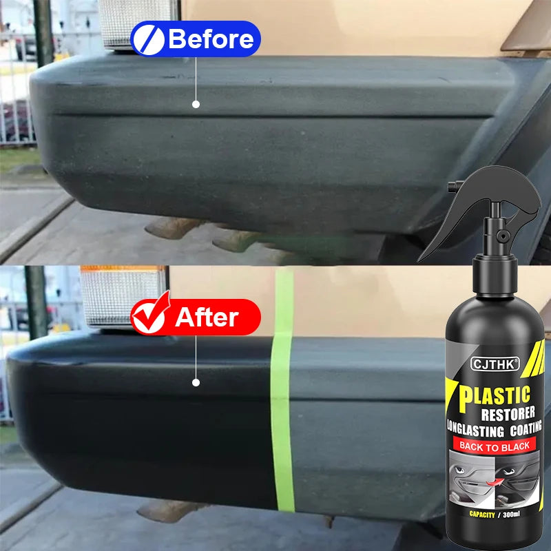 Plastic Restorer Back to Black Gloss Auto Plastic Rubber Exterior Repair Coating Leather Restore Auto Polish Cleaning Products