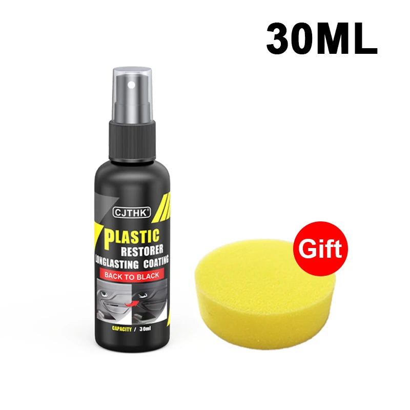 Plastic Restorer Back to Black Gloss Auto Plastic Rubber Exterior Repair Coating Leather Restore Auto Polish Cleaning Products