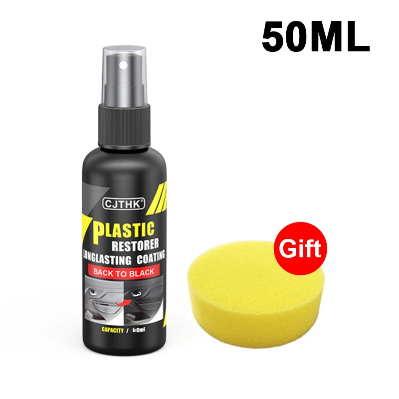 Plastic Restorer Back to Black Gloss Auto Plastic Rubber Exterior Repair Coating Leather Restore Auto Polish Cleaning Products
