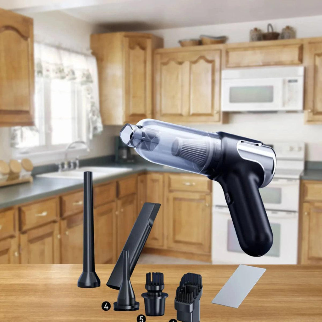 Cordless Handheld Vacuum, Strong Suction, Pet Hair Remover, Portable for Home & Auto