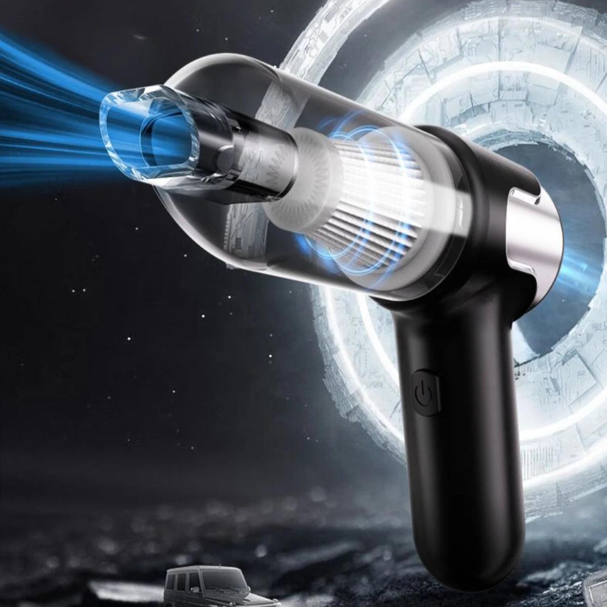 Cordless Handheld Vacuum, Strong Suction, Pet Hair Remover, Portable for Home & Auto