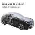 1-10PCS Disposable Car Cover Transparent Car Cover Car Coat and Car Cover PE Film Rain Cover Disposable Car Cover Car Dust Cover