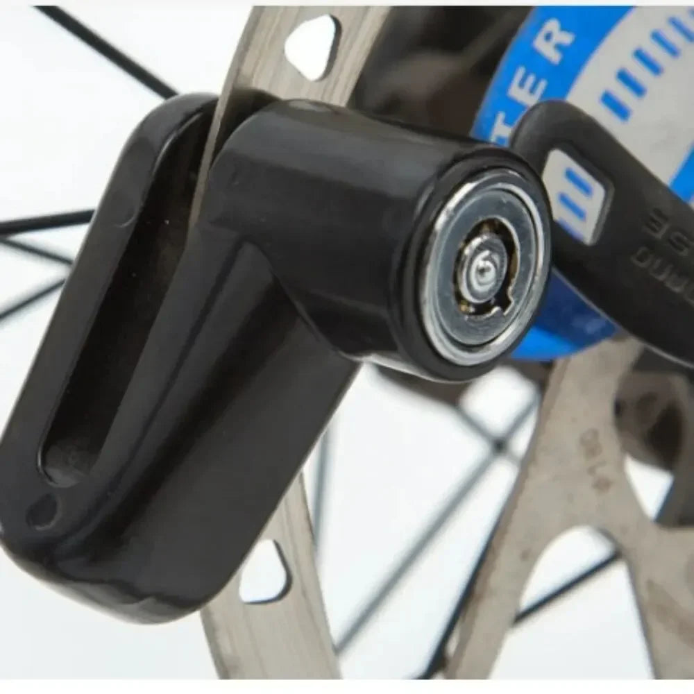 Anti-Theft Lock Electric Scooter Disc Brake Lock with Steel Wire Bicycle Mountain Bike Motorcycle Disc Lock Safety Theft Protec