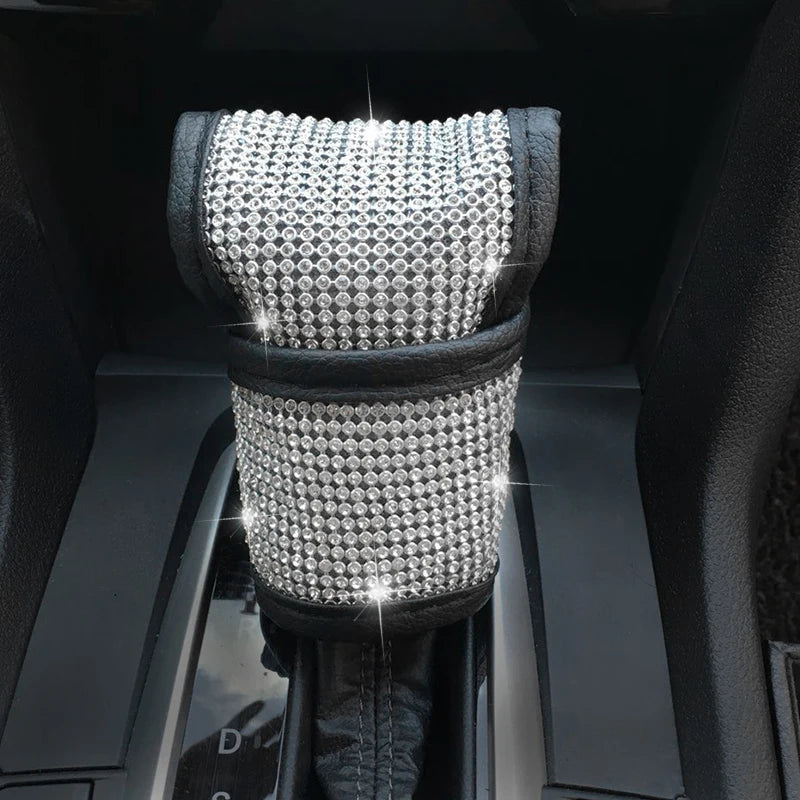 Bling Steering Wheel Cover Crystal Rhinestone Diamond Car Steering Wheel Covers Car Styling Auto Accessories Set Series for Girl