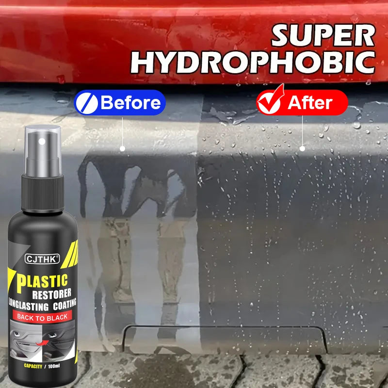 Plastic Restorer Back to Black Gloss Auto Plastic Rubber Exterior Repair Coating Leather Restore Auto Polish Cleaning Products