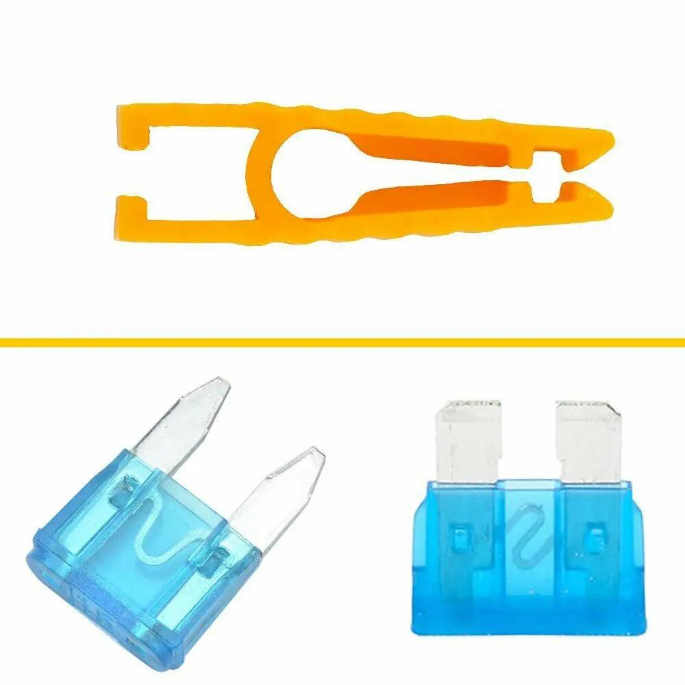 220Pcs Medium and Small Car Truck Car Blade Fuse Combo Kit Box 2A 3A 5A 7.5A 10A 15A 20A 25A 30A 35A Fuse Box Casa