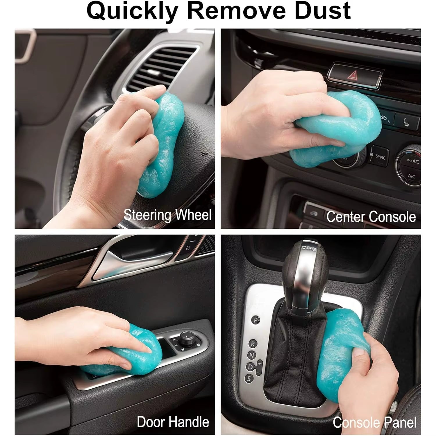 Cleaning Gel for Car Detail Tools Car Cleaning Dust Air Vent Interior Detail Putty Dust Cleaner for Auto Laptop Slime Cleaner