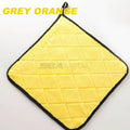 SEAMETAL Ultra Soft 40*40CM Car Wash Microfiber Towel 800GSM Absorbent Car Cleaning Drying Cloth Hemming Rags Car Wash Towels