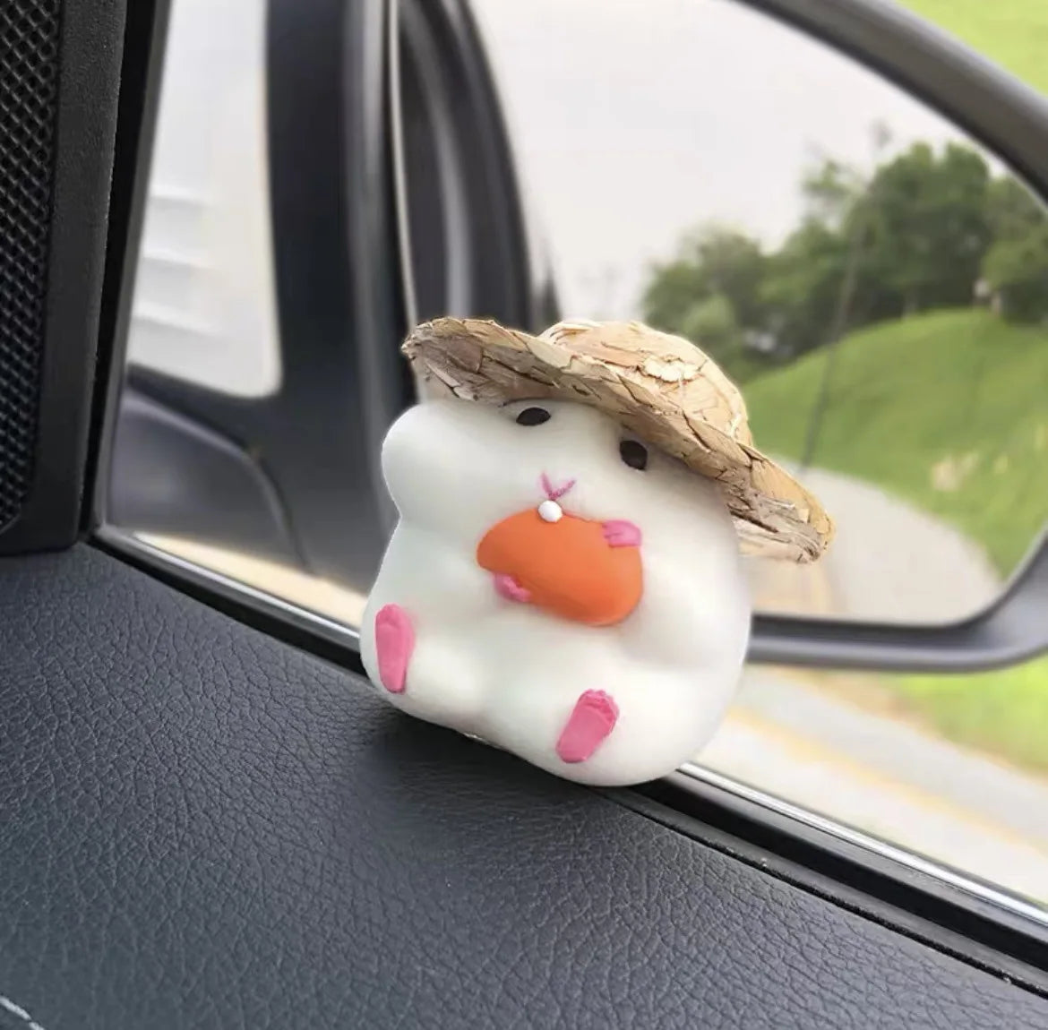 Car Decoration Hamster Car Accessories New Console Cute Doll Car Interior Pendant Car Decoration Cool Car Decoration