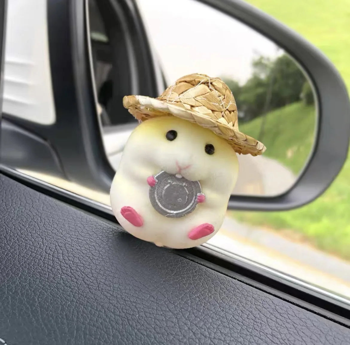 Car Decoration Hamster Car Accessories New Console Cute Doll Car Interior Pendant Car Decoration Cool Car Decoration