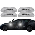 Night Reflective Car Door Sticker Safety Opening Warning Reflector Tape Decal Auto Car Accessories Exterior Interior Reflector